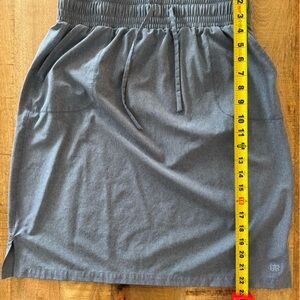 Albion Athletic Chambray Skirt with Pockets -M